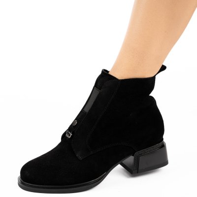 Къси Ботуши Естествена Кожа Devon2 Black