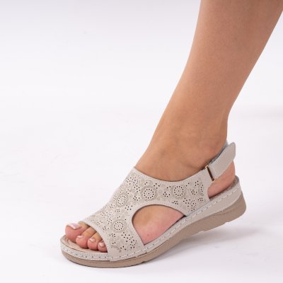 Сандали естествена кожа Arcos3 Grey