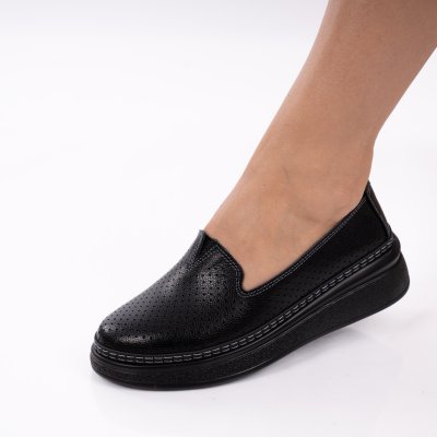 Обувки Естествена Кожа Adaeze Black