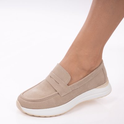 Обувки Естествена Кожа Morano Beige