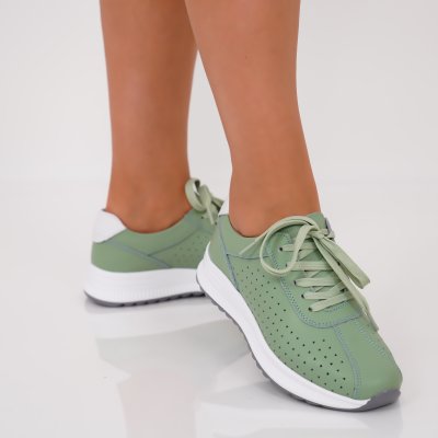 Обувки Естествена Кожа Nures Green