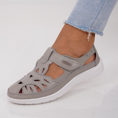 Обувки Естествена Кожа Fiore4 Grey