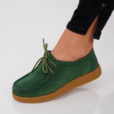 Обувки Естествена Кожа Esen6 Green