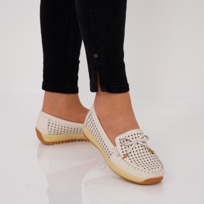 Обувки Естествена Кожа Teheran Beige