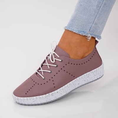 Обувки Естествена Кожа Corfu Purple